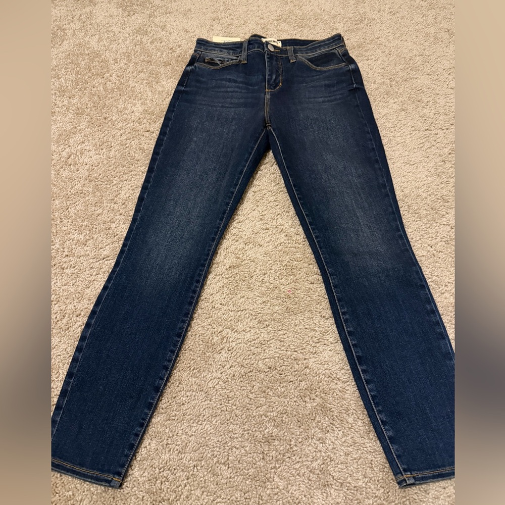 L’AGENCE Margot Skinny Jeans 26 NWT High Rise Premium Designer Denim